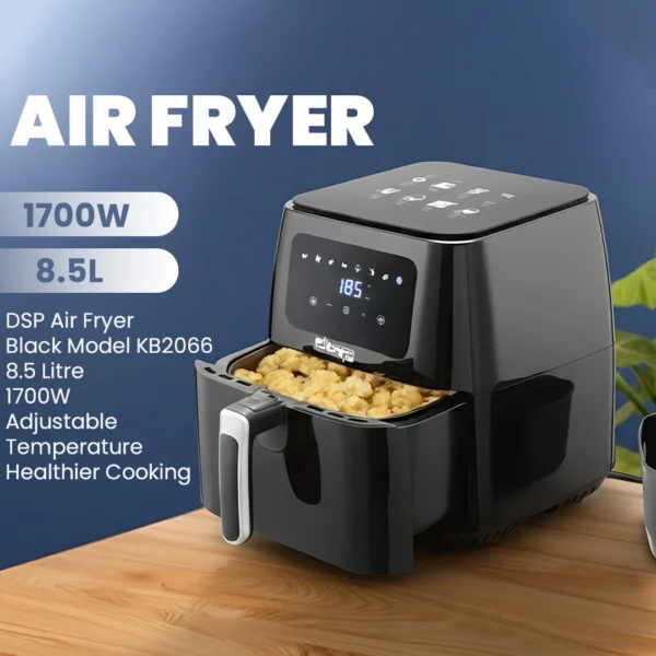 مقلاة هوائية تاتش، 1700 وات، 8.5 لتر، شاشة ديجتال